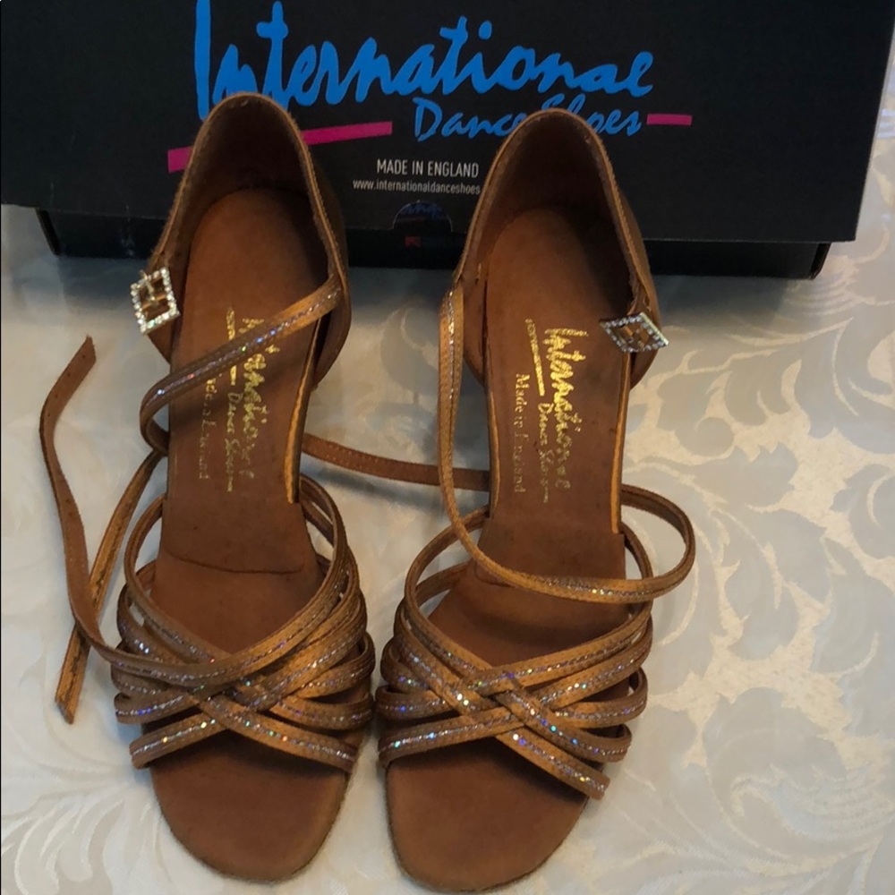 Latin, salsa, tango dance shoes